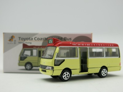 Tiny 微影08 豐田Coaster紅色小巴 (Ref: AL040)