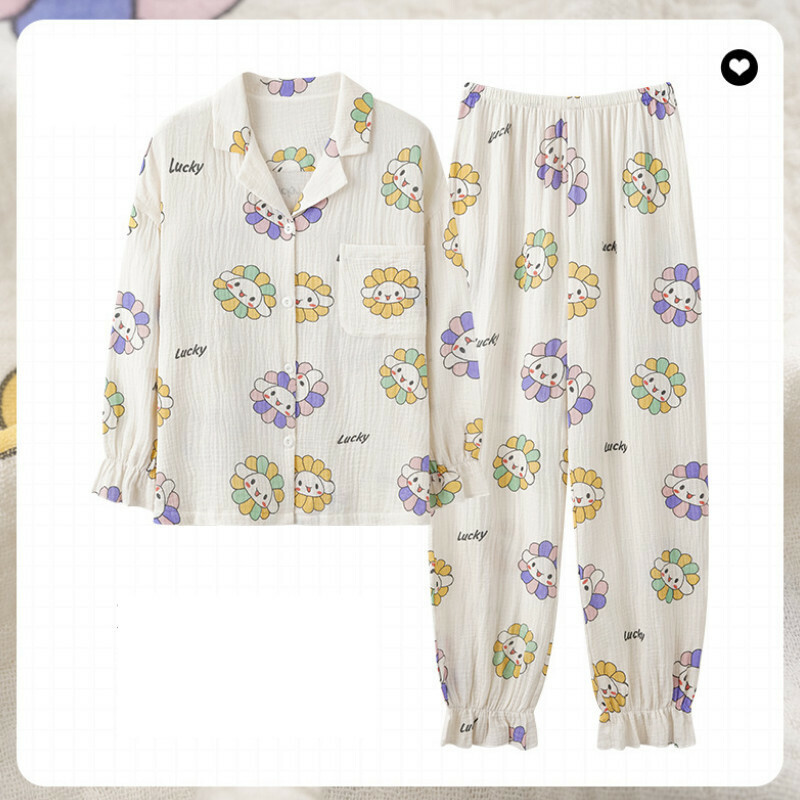 熱賣長袖睡衣套裝【M-XXL碼 AM-34429】【下單后聯絡客服確認發貨尺碼 】