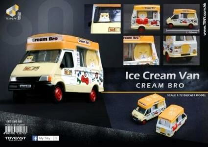Tiny 微影  60 忌廉哥雪糕車 (Ref: AL43)