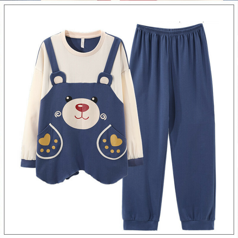 熱推長袖睡衣套裝【M-XXL碼 AM58173】【下單后聯絡客服確認發貨尺碼 】