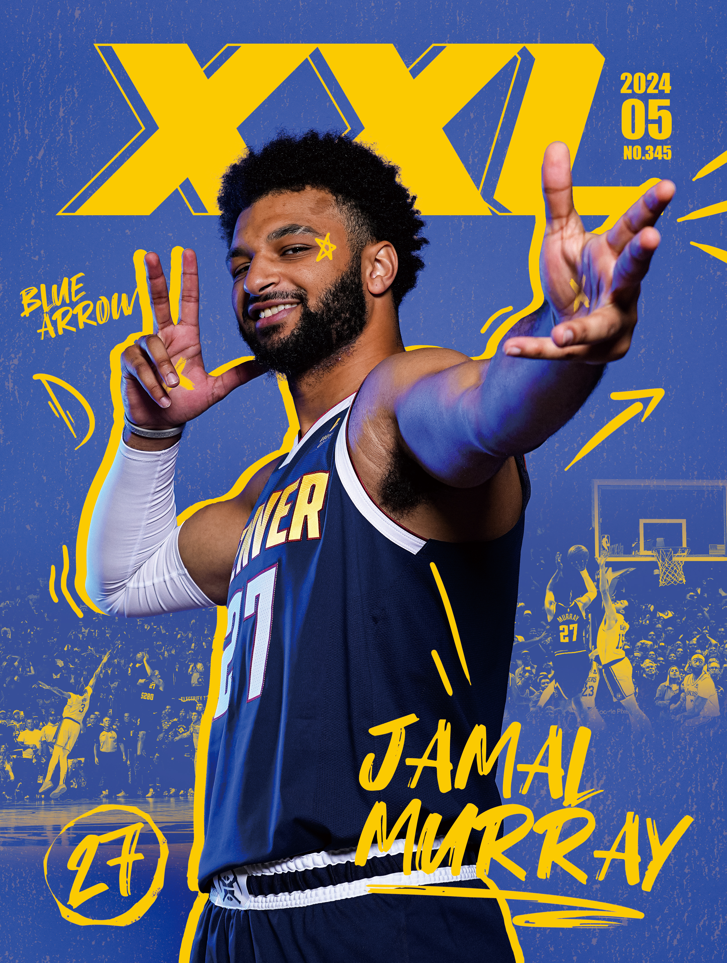 XXL 2024 5月號 Jamal Murray：射向勝利的一箭