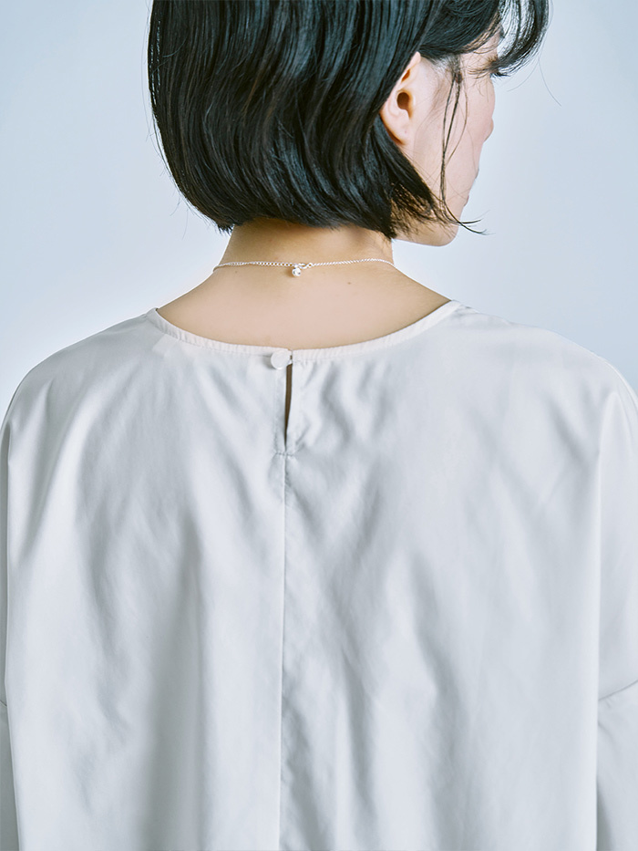 雲霧花袖上衣-晨起