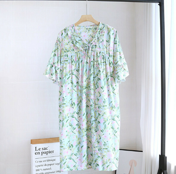 Summer cotton short-sleeved nightdress (ZHY The Wizard of Oz) [M-L size] [Contact customer service to confirm the shipping size after placing an order]