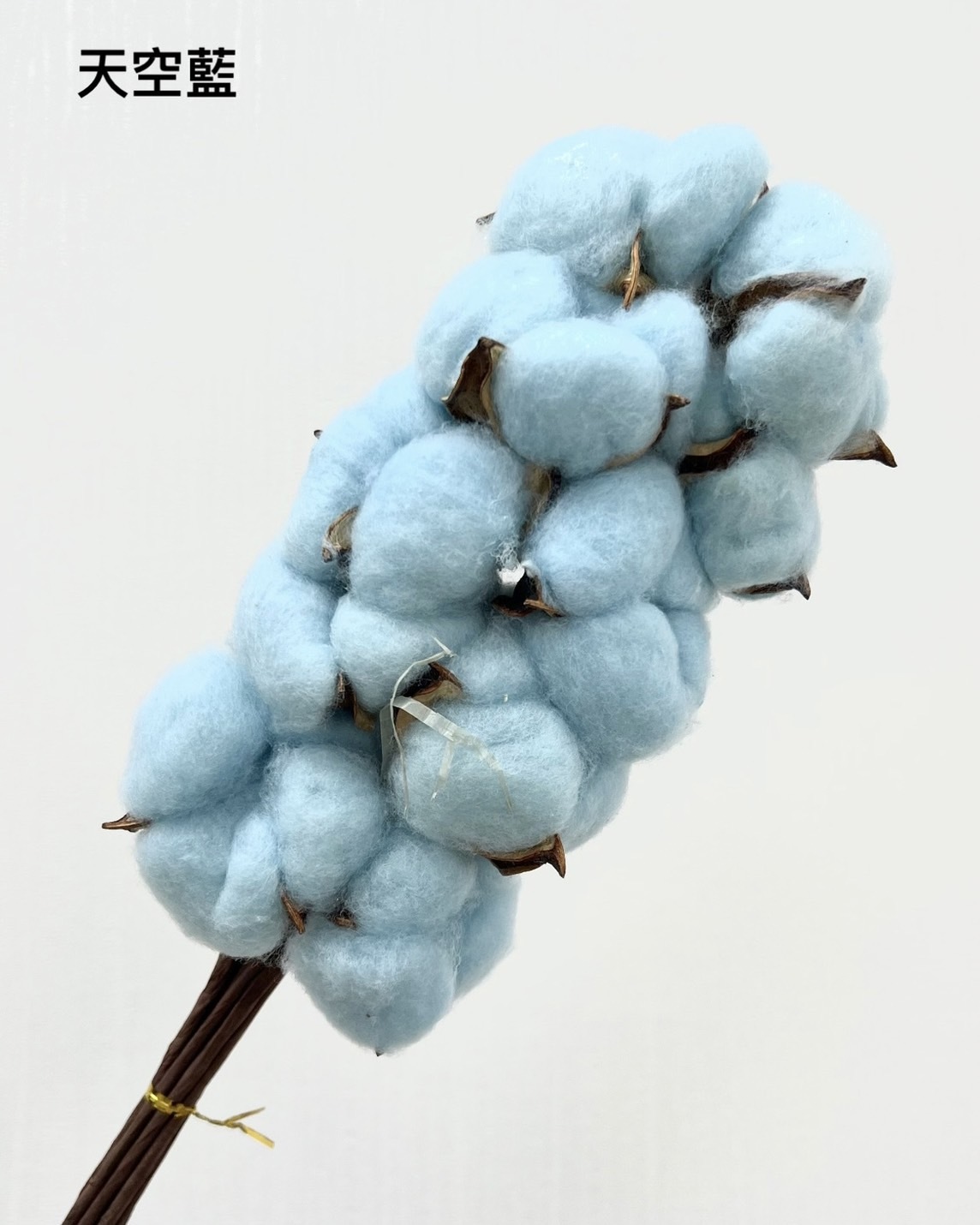 手工棉花-天空藍