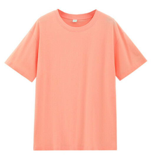 Cotton Women's T-Shirt (260g Watermelon Red S-4XL Contact Customer Service to Confirm Shipping Size after Placing an Order)