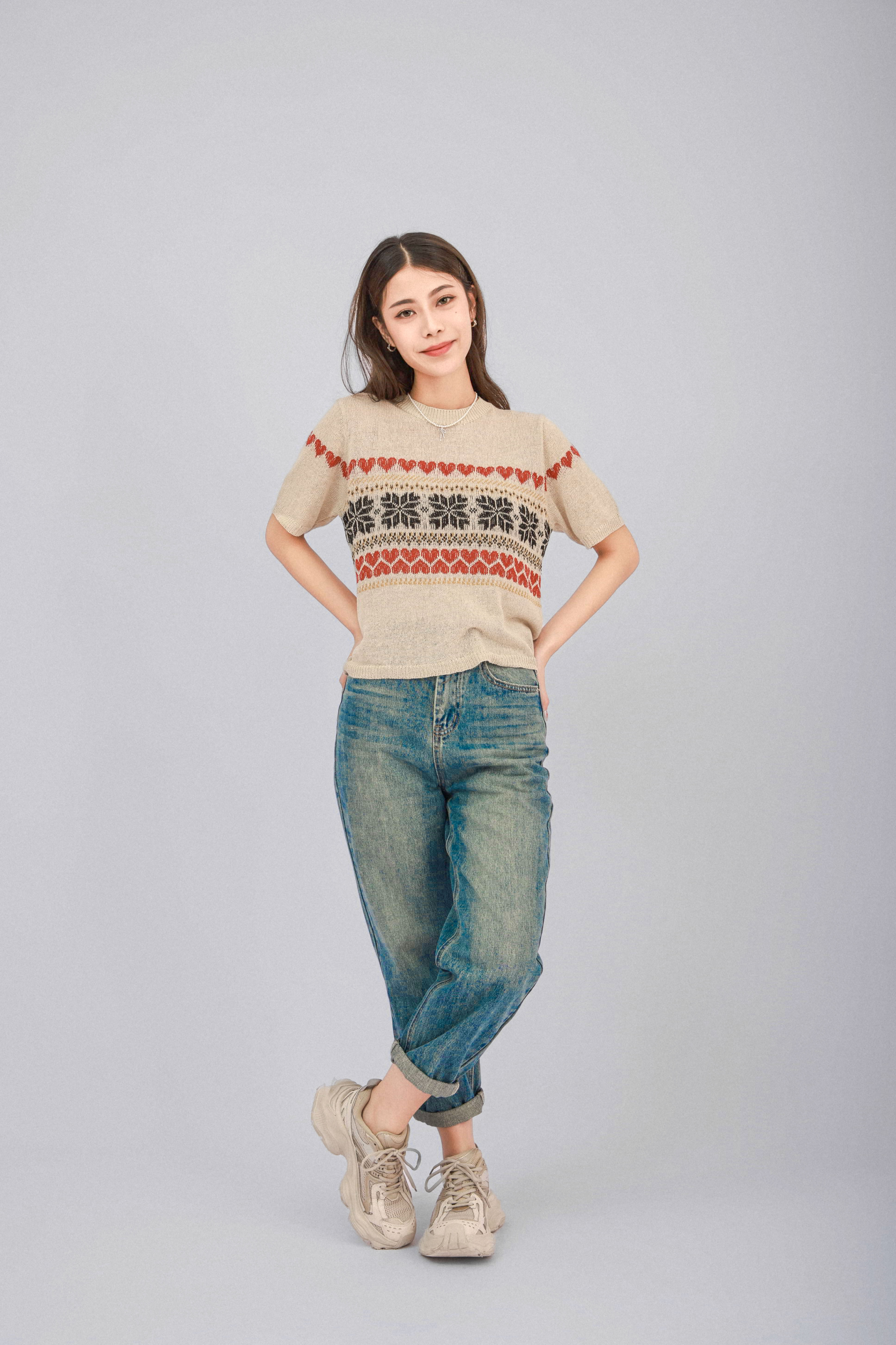 造型 907（上衣＋牛仔褲）