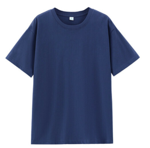 Cotton Women's T-Shirt (260g Navy Blue S-4XL Contact Customer Service to Confirm Shipping Size After Placing an Order)