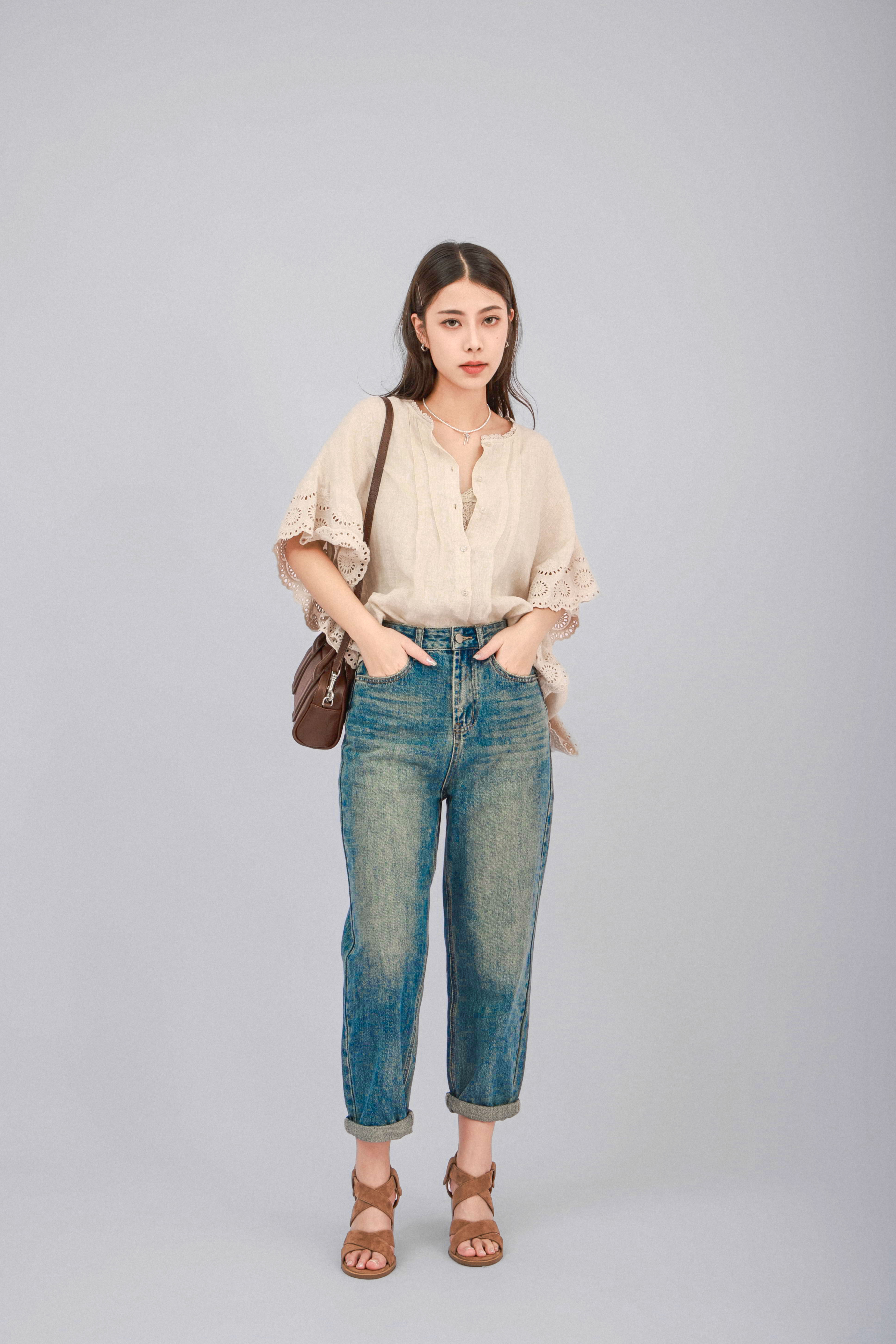 造型 908（上衣＋牛仔褲）