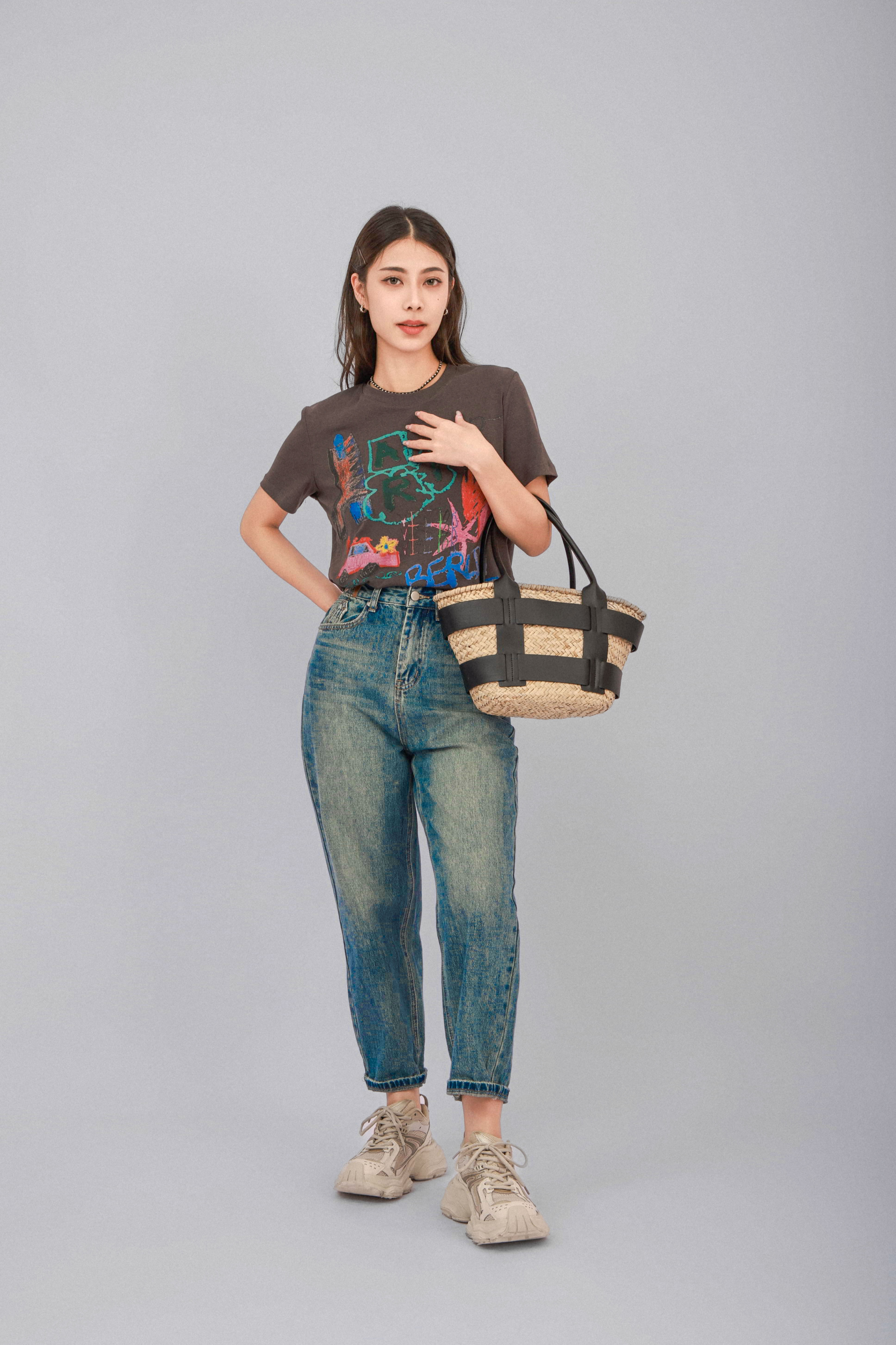 造型 909（上衣＋牛仔褲）