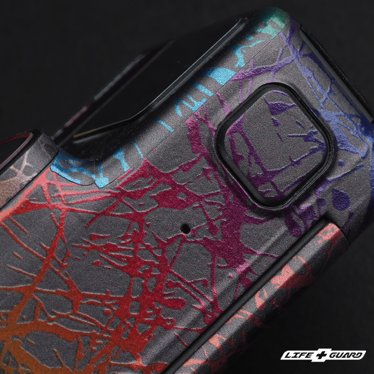 LIFE+GUARD 鏡頭貼膜安裝示意，適用 Insta360 Ace Pro