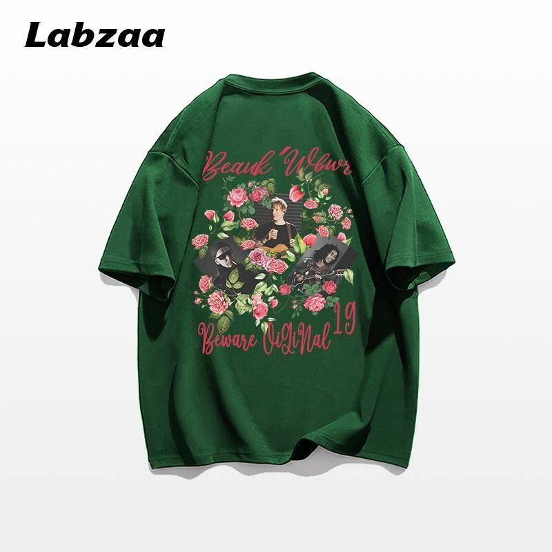 Casual loose short-sleeved T-shirt (M-3XL dark green) [Please contact customer service to confirm the shipping size after placing an order]