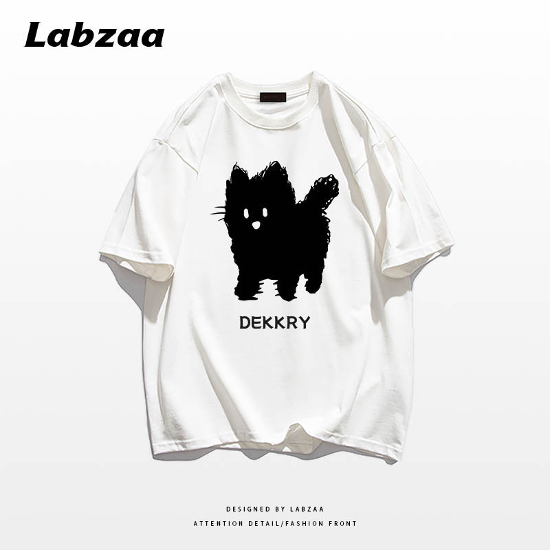 Casual loose short-sleeved T-shirt (M-3XL white) [Please contact customer service to confirm the shipping size after placing an order]