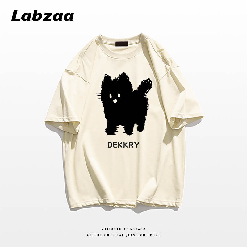 Casual loose short-sleeved T-shirt (M-3XL apricot color) [Please contact customer service to confirm the shipping size after placing an order]