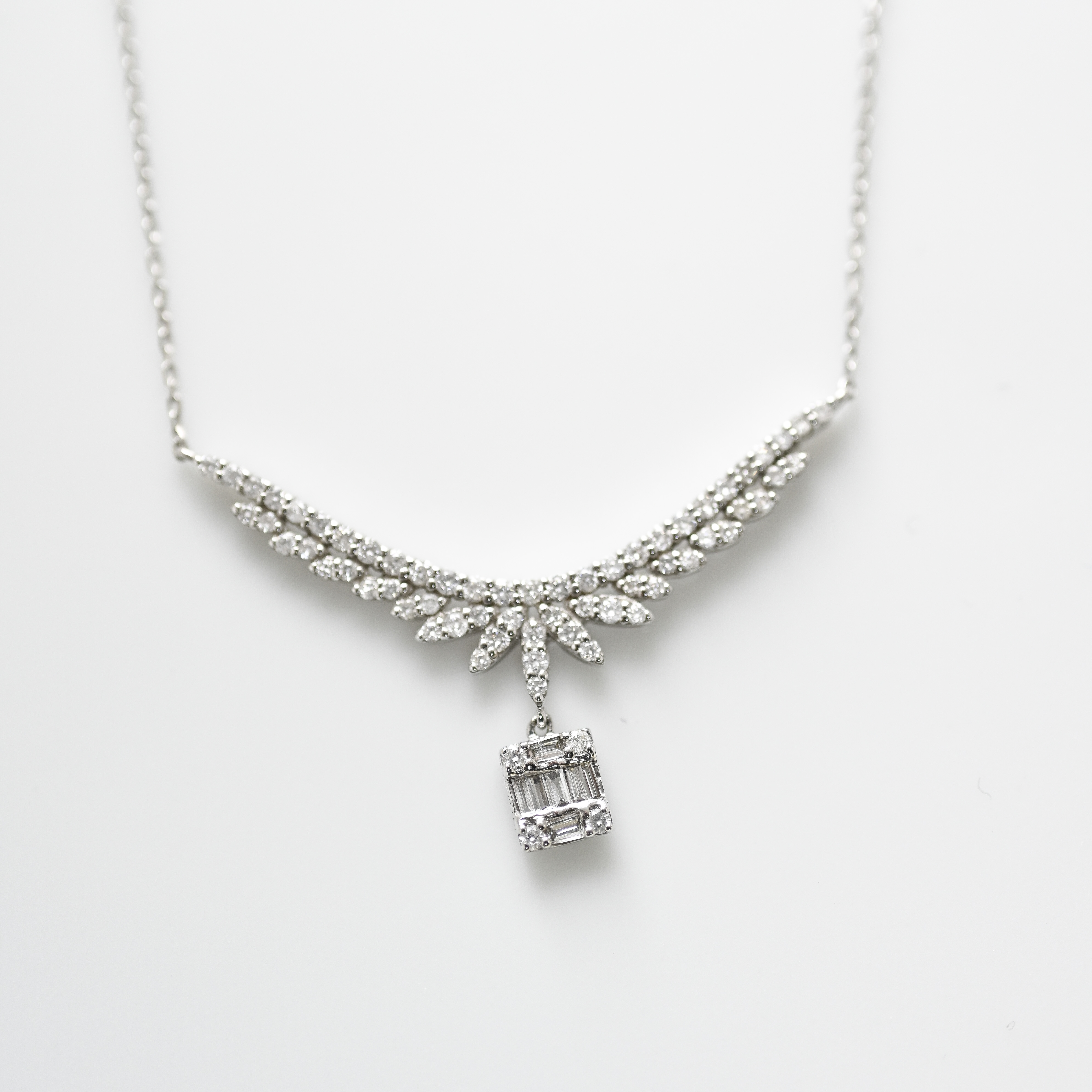 18K Ala Diamond Necklace