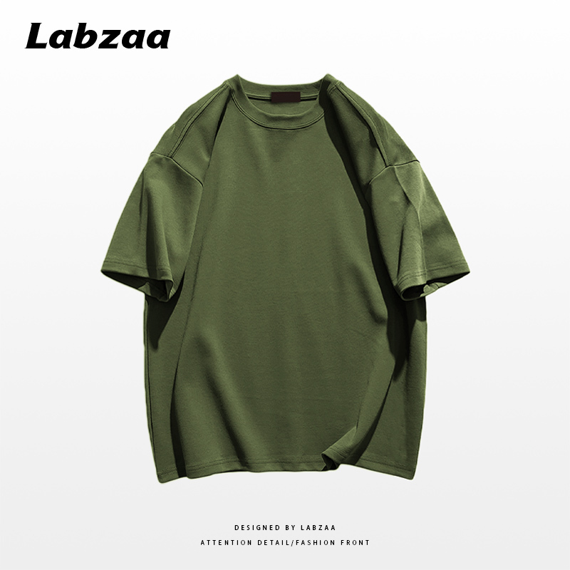 Casual loose short-sleeved T-shirt (M-3XL army green) [Please contact customer service to confirm the shipping size after placing an order]