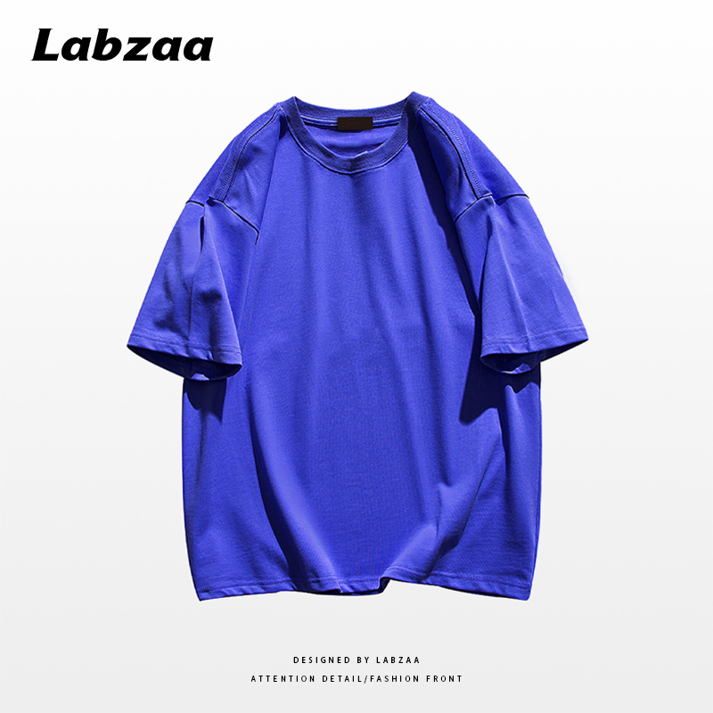 Casual loose short-sleeved T-shirt (M-3XL royal blue) [Please contact customer service to confirm the shipping size after placing an order]