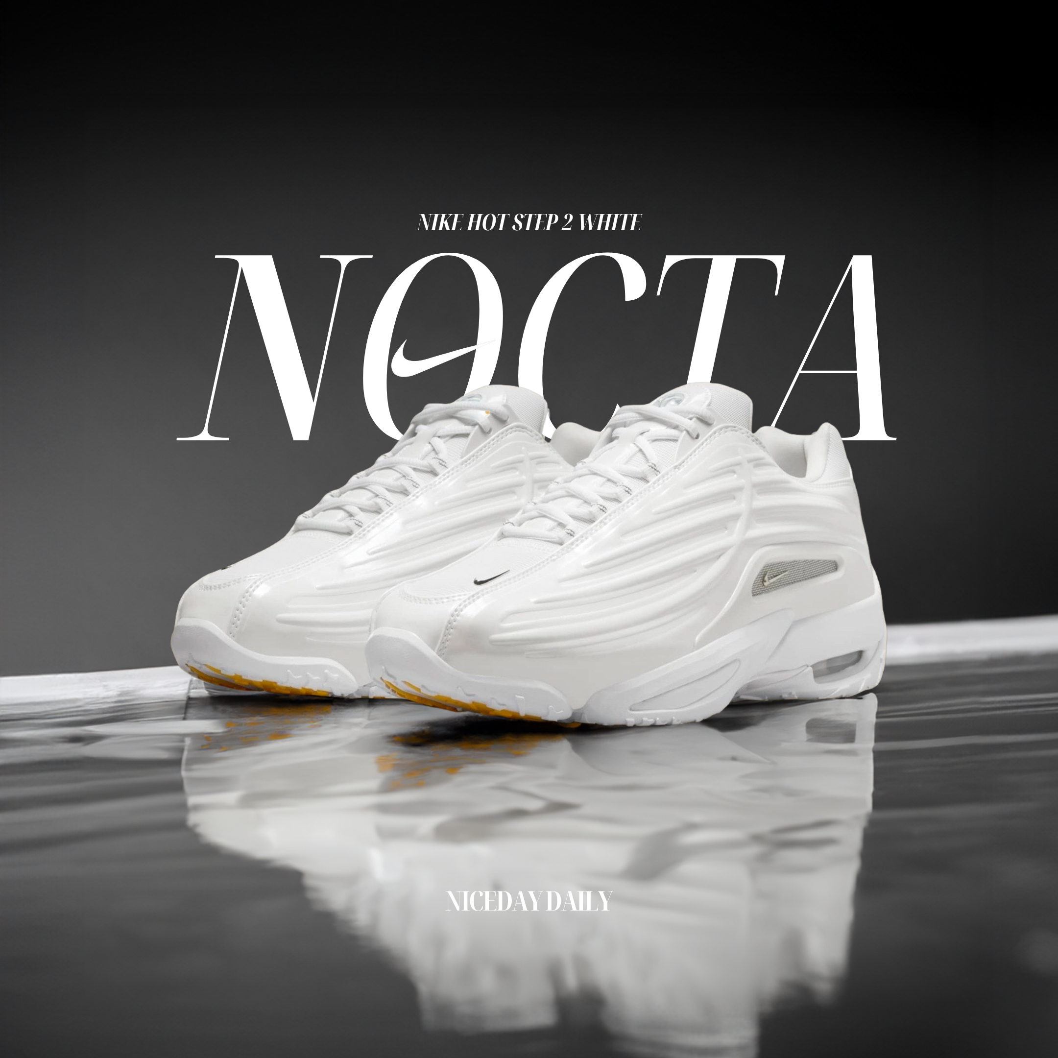 NICEDAY 代購 Nocta x Nike Hot Step 2 Total WHITE 聯名款 白色 Drake