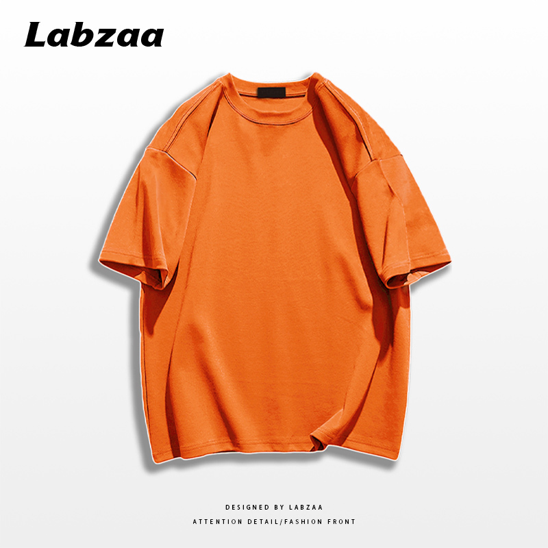 Casual loose short-sleeved T-shirt (M-3XL orange) [Please contact customer service to confirm the shipping size after placing an order]