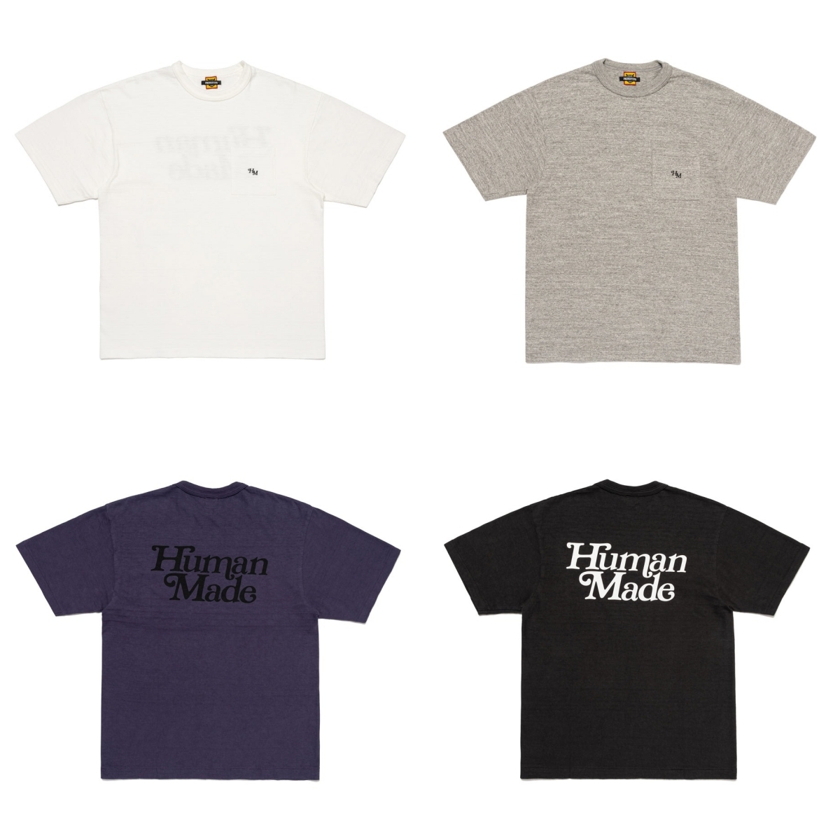 現貨┃HUMAN MADE POCKET T-SHIRT 刺繡口袋短袖