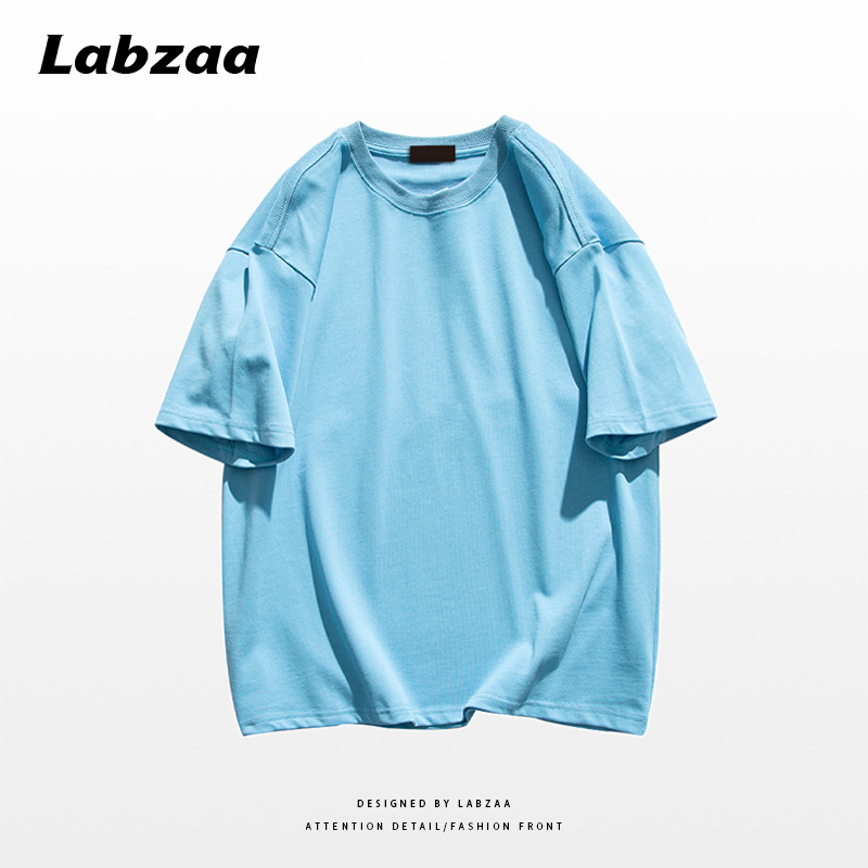 Casual loose short-sleeved T-shirt (M-3XL ice blue) [Please contact customer service to confirm the shipping size after placing an order]