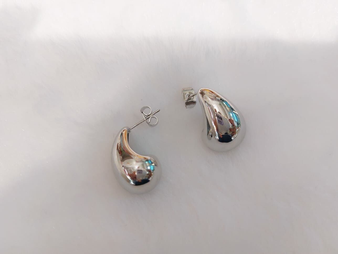 925純銀水滴型耳環