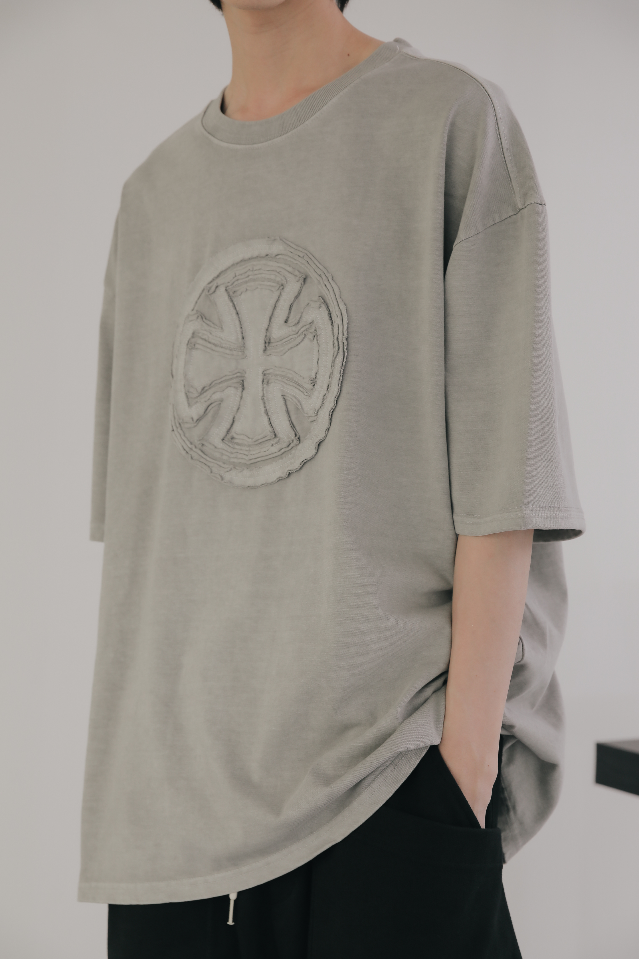 Cross Pigment Short Sleeves #短T