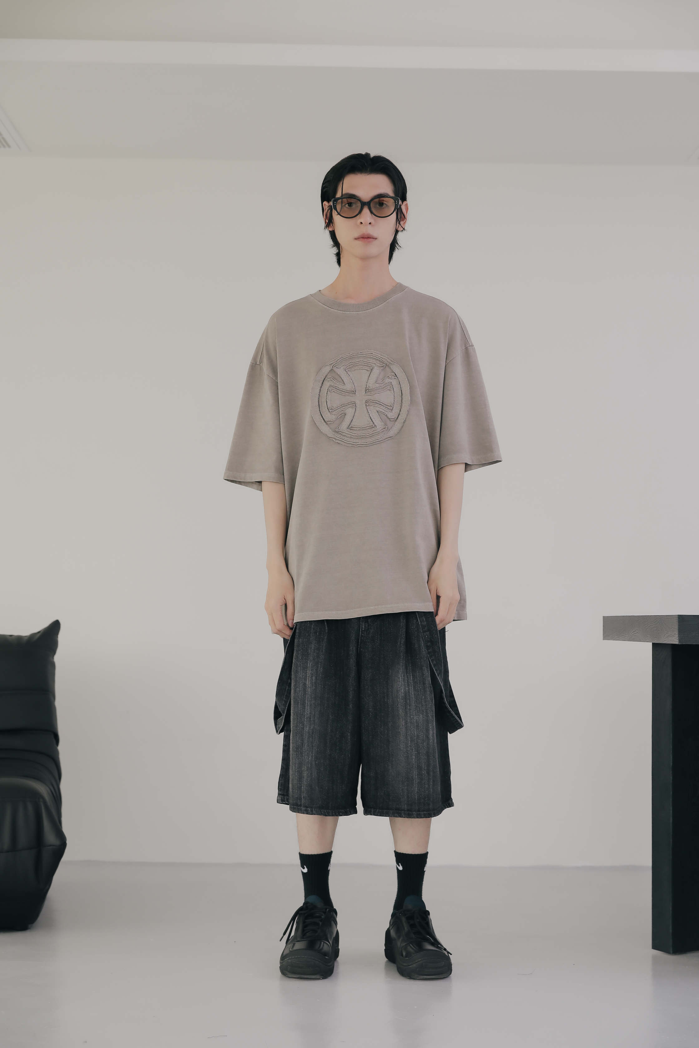 Cross Pigment Short Sleeves #短T