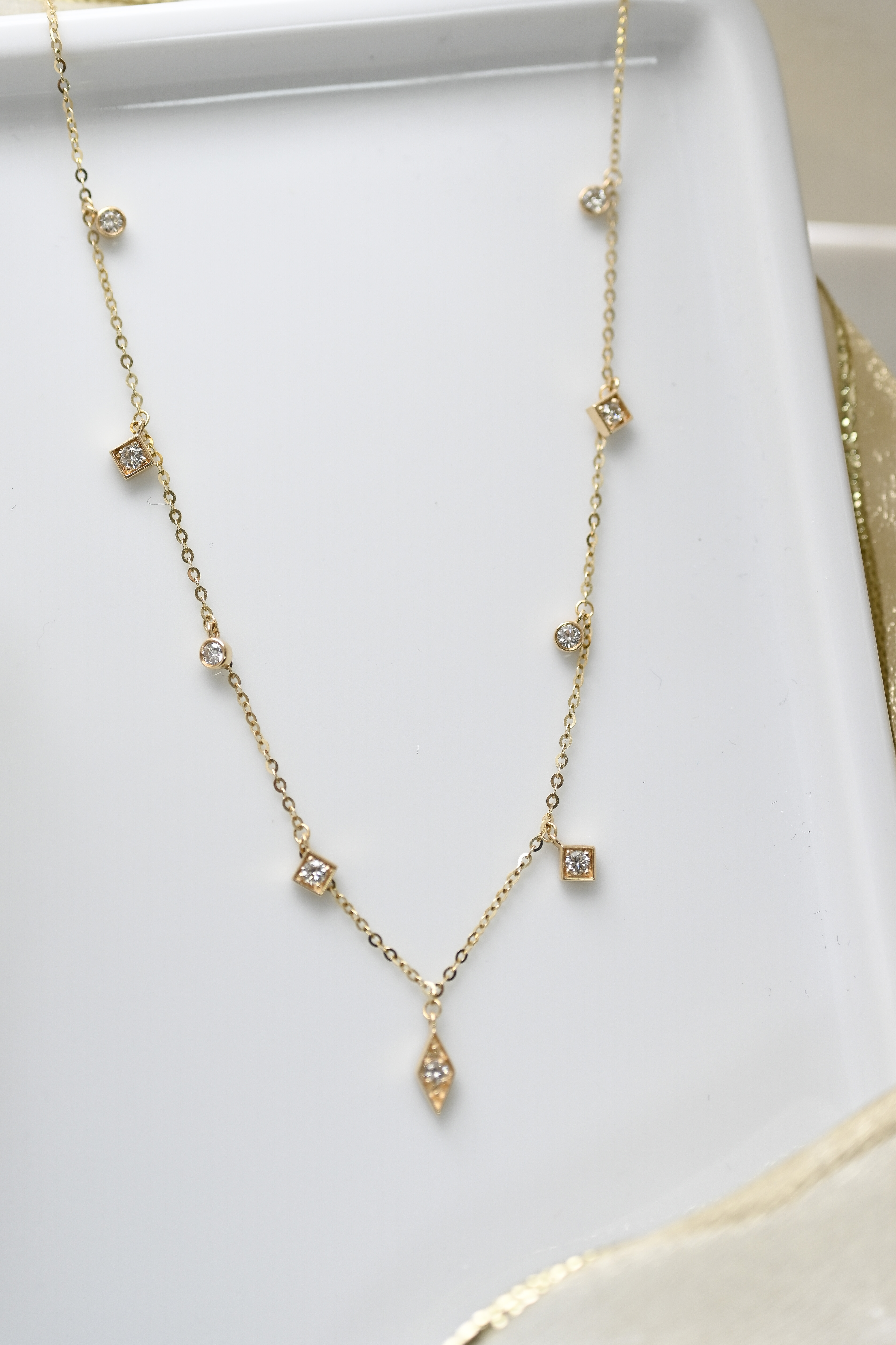 18K Cielo Diamond Necklace