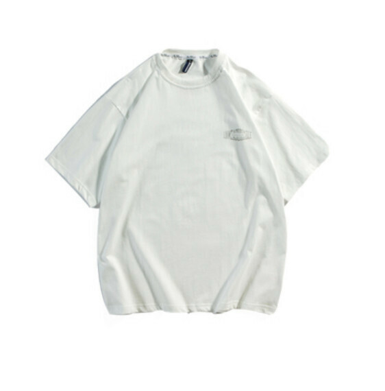 Summer letter print loose T (white) [M-2XL size] [Contact customer service to confirm the shipping size after placing an order]
