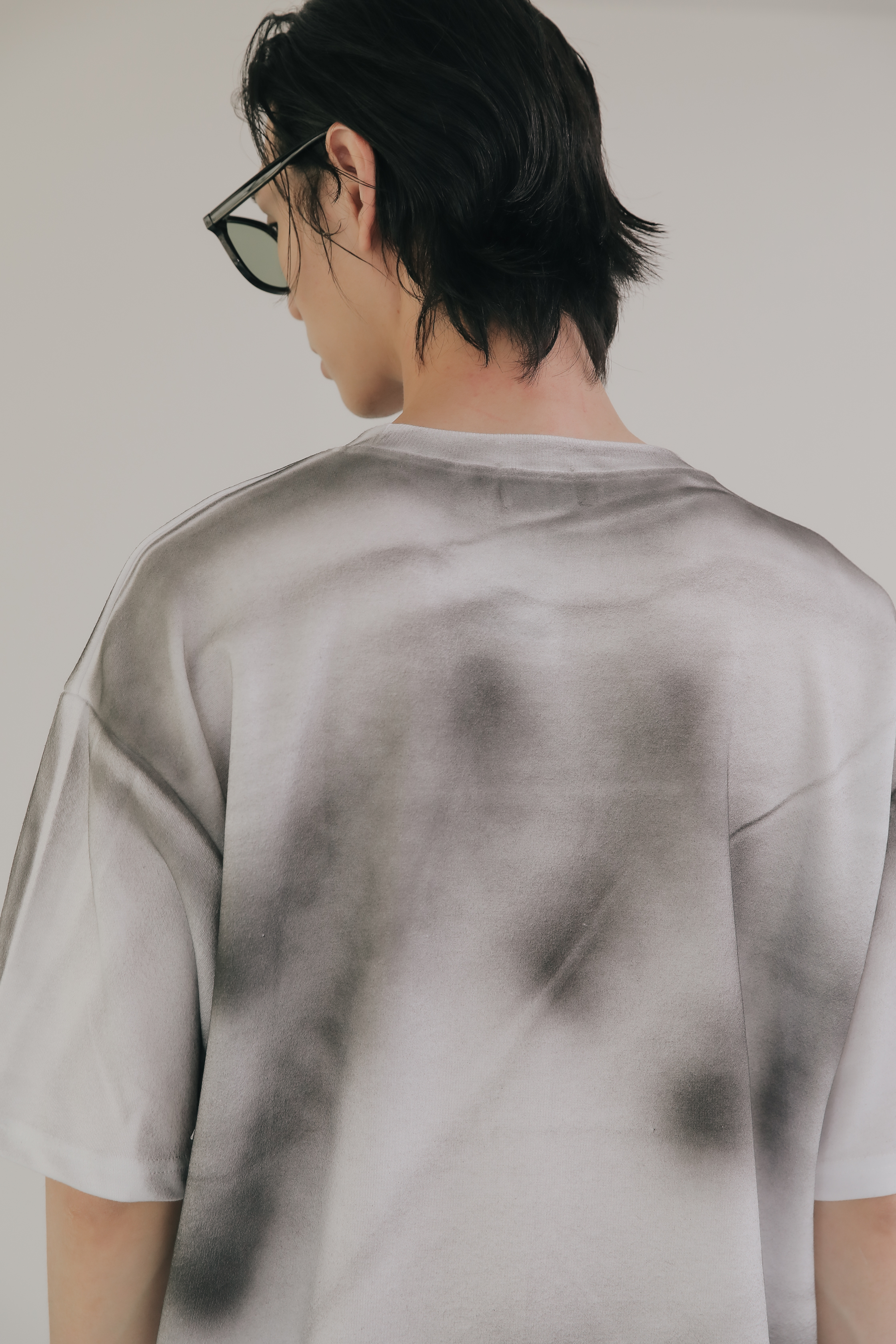 Dark Washing Short Sleeves #短T