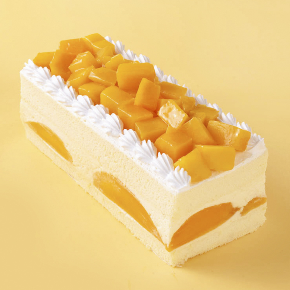 鮮芒果長條蛋糕【水果蛋糕/芒果蛋糕/長條蛋糕】