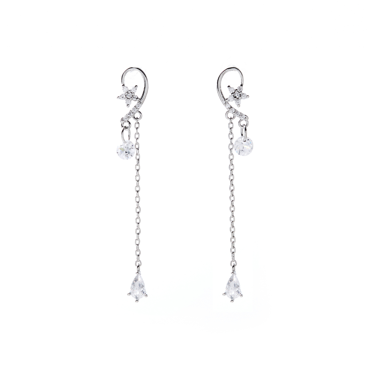 平價飾品,銀針,垂墜耳環