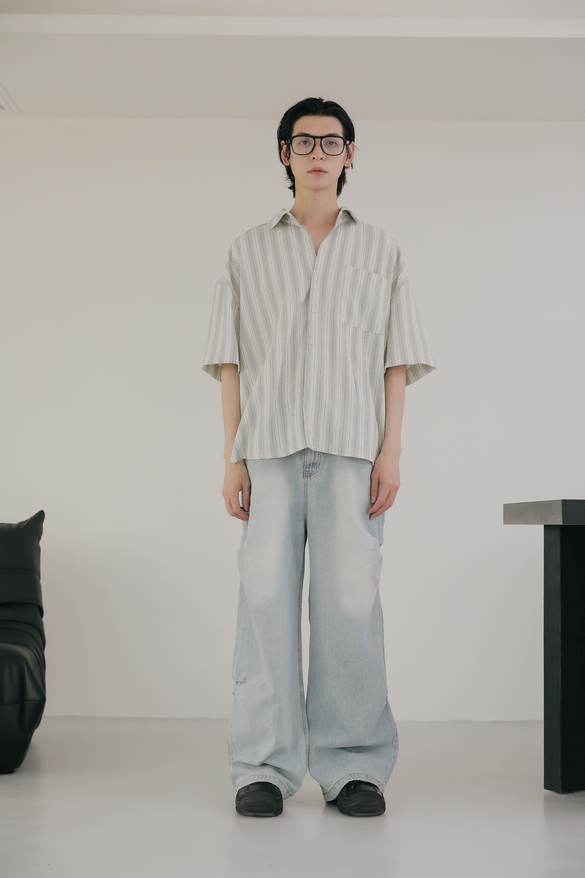 Frank Maison Stripe Shirt #短襯衫