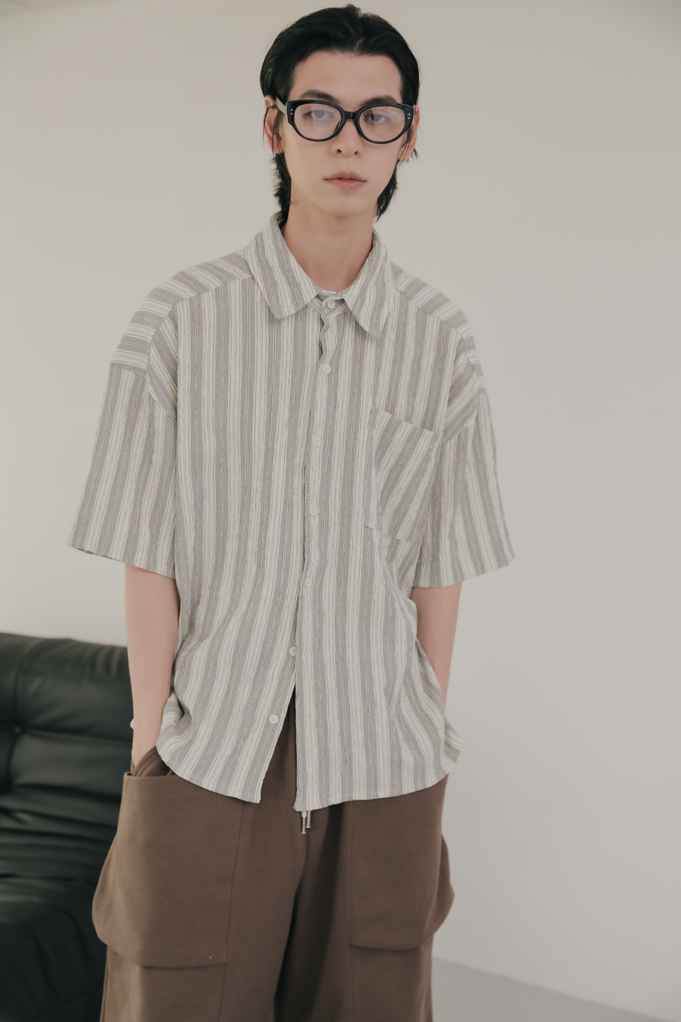 Frank Maison Stripe Shirt #短襯衫