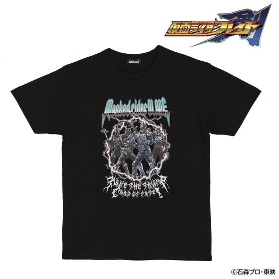 231058 Pbandai 預訂2025/8月 東映ヒーローTシャツ　仮面ライダー剣（ブレイド）　アメコミ風デザイン　４人柄