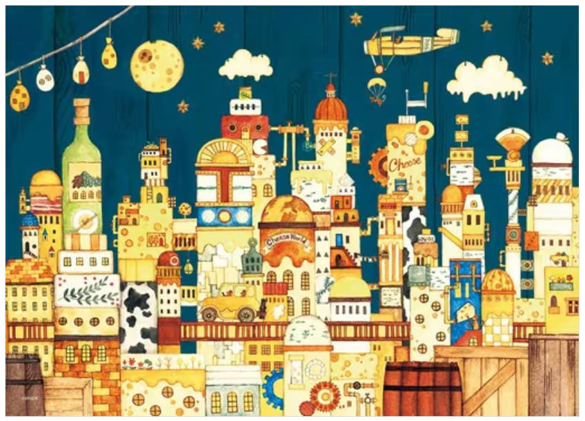 廚房下的乳酪之城