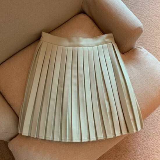 Hot selling pleated skirt [green] [size S-L] (please contact customer service to confirm the delivery size after placing the order)