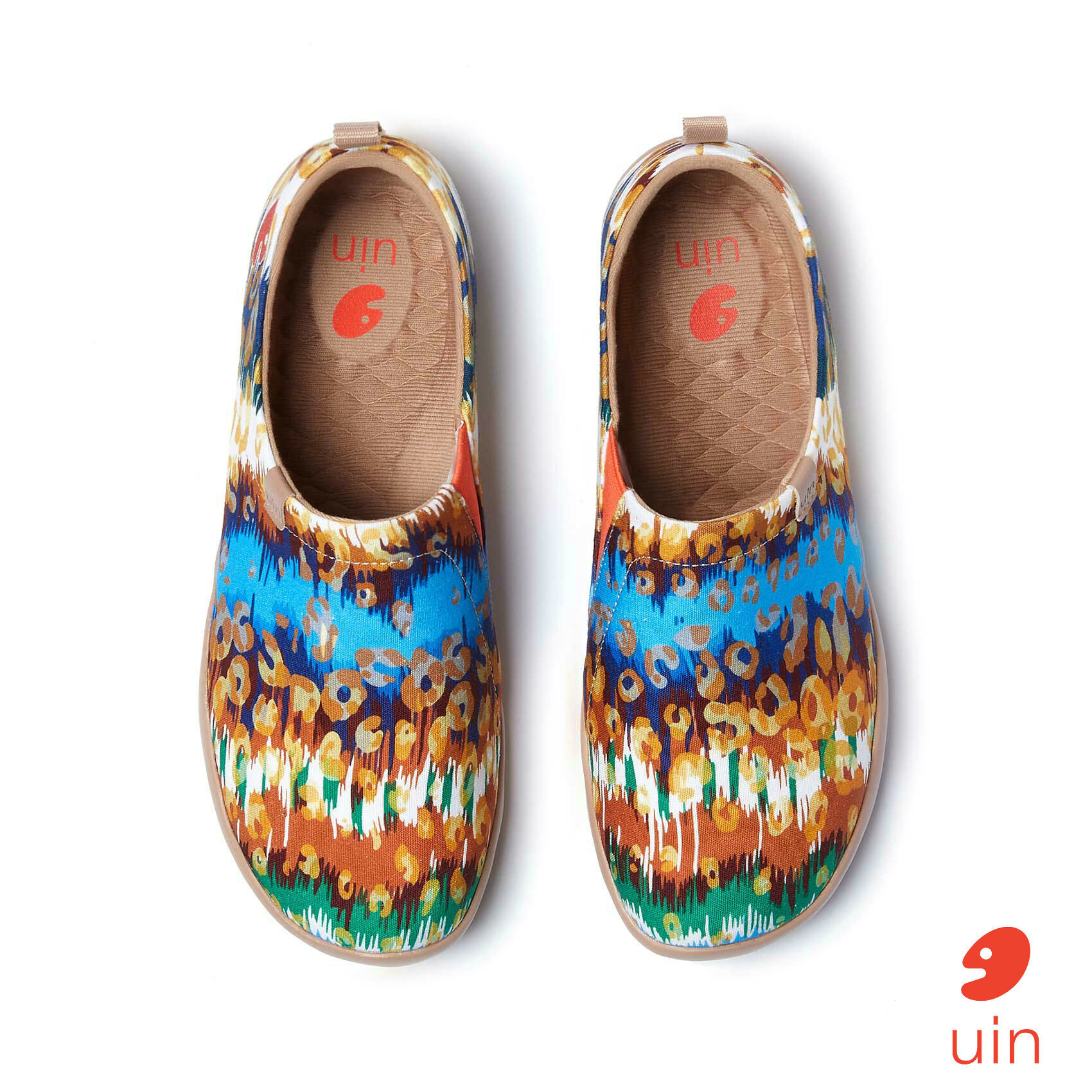 【 Uin 】西班牙原創設計 | 靈動豹紋 女鞋 彩繪鞋 休閒鞋 懶人鞋