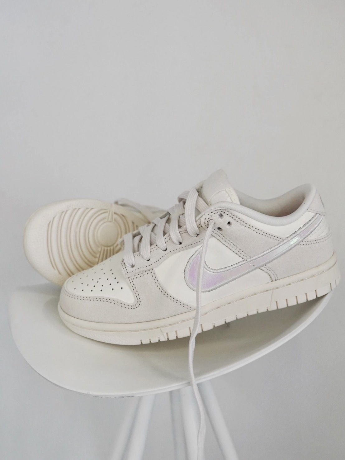 Nike Dunk Low 雷射米灰 女
