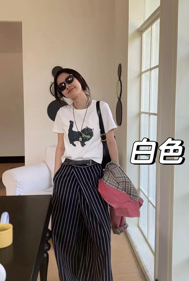 誰說黑貓不吉利短袖上衣