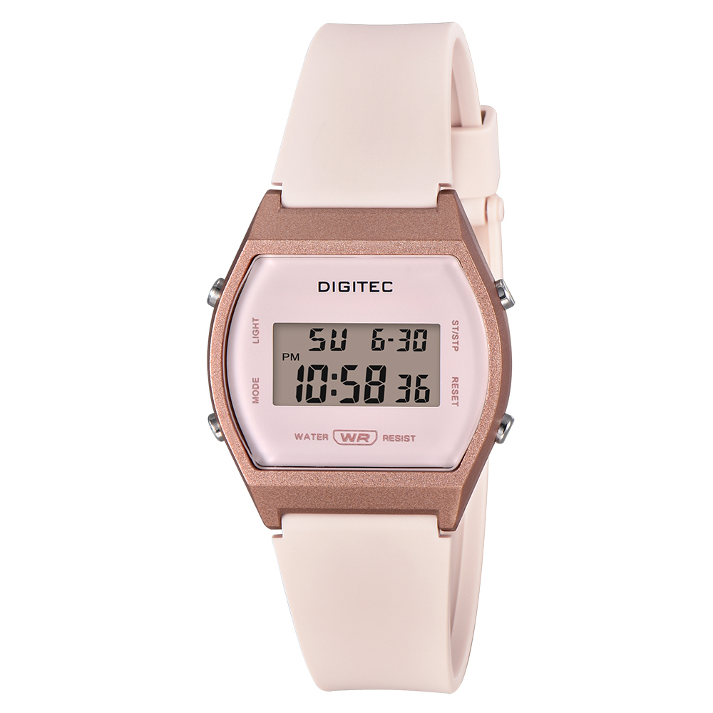 【DIGITEC 數碼科技】MDG-6062T* 繽紛多色多功能矽膠數位電子錶-