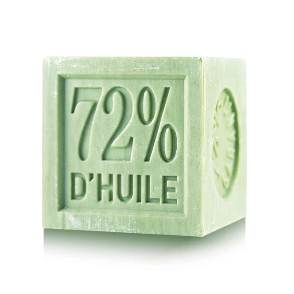 Theophile Berthon 戴奧飛．波登 橄欖迷迭香馬賽皂300g (約7x7x 7cm)-淺綠色