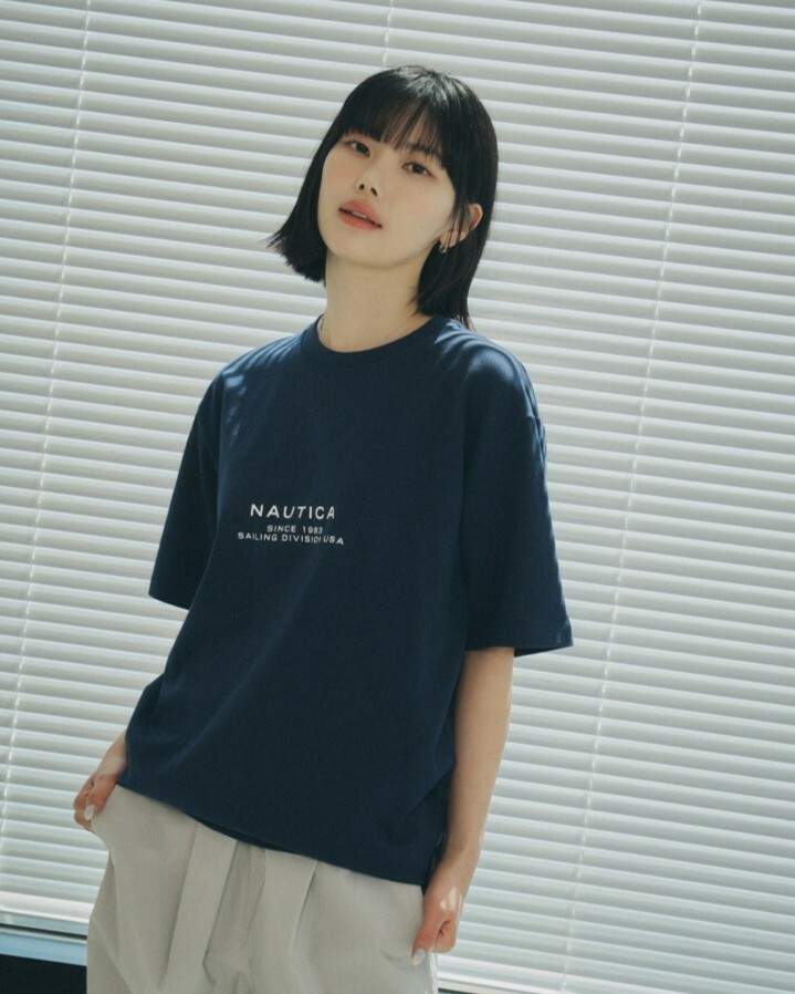 “代購”NAUTICA KR SAILING SMALL LOGO S/S TEE 小標語 385
