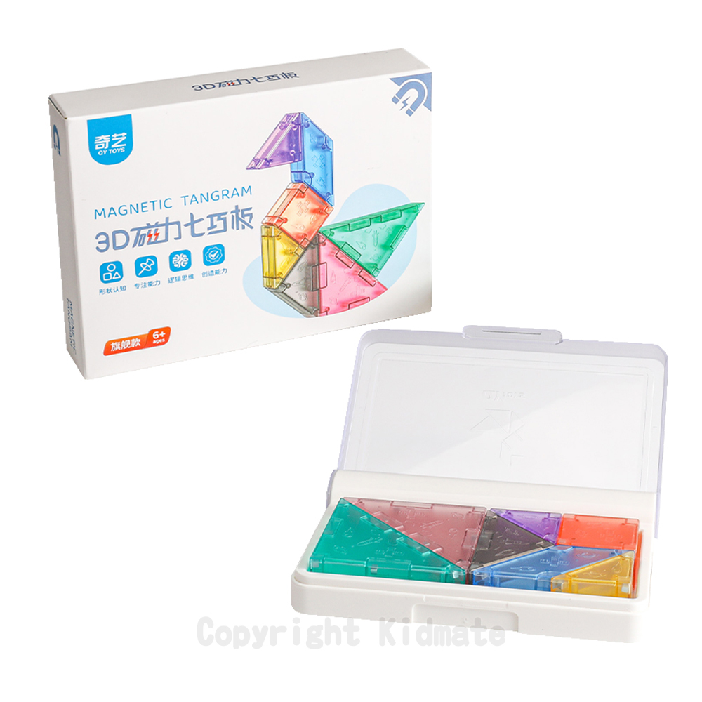 《 KIDMATE 》  奇藝 3D磁力七巧板