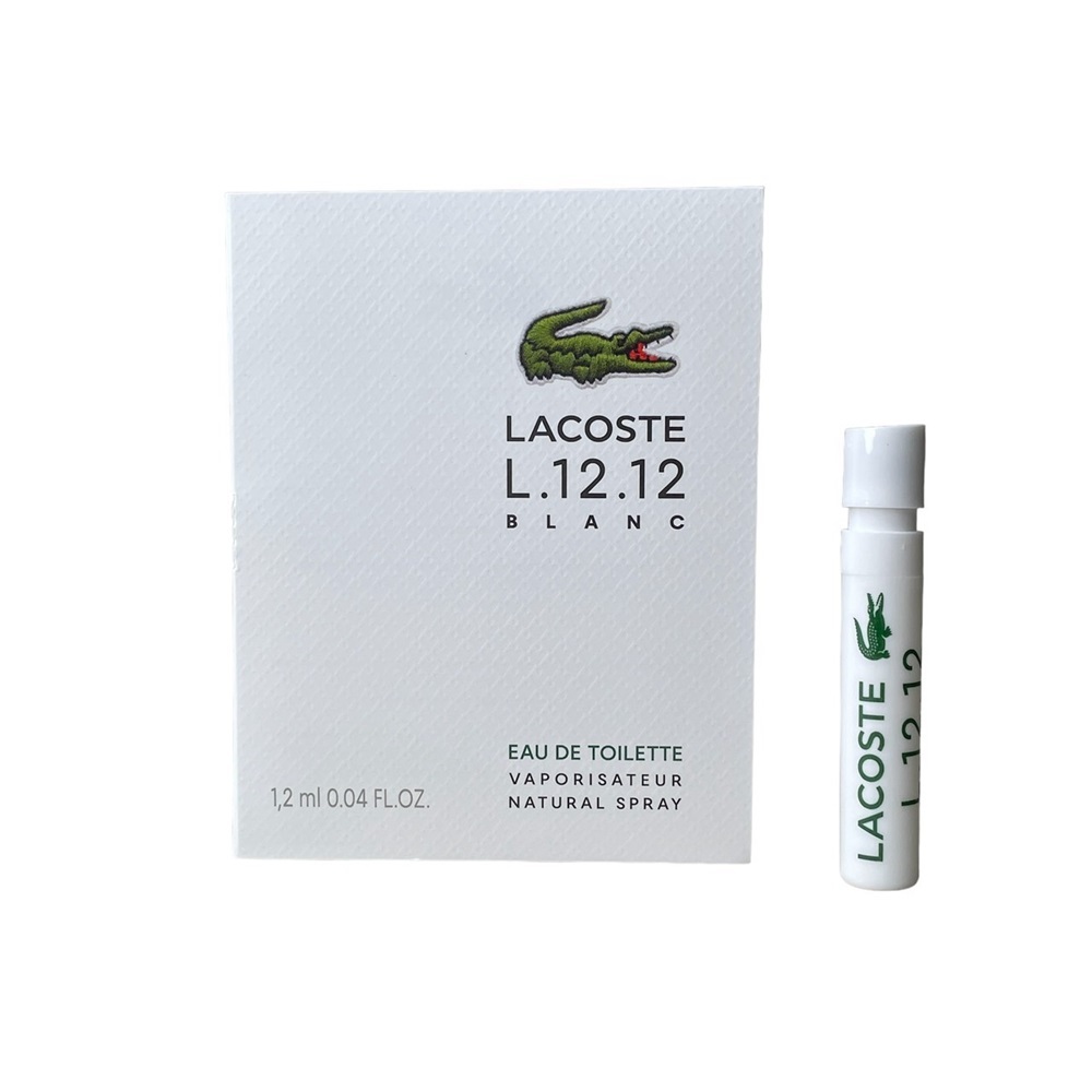 LACOSTE 經典純白淡香水 1.2ML 針管