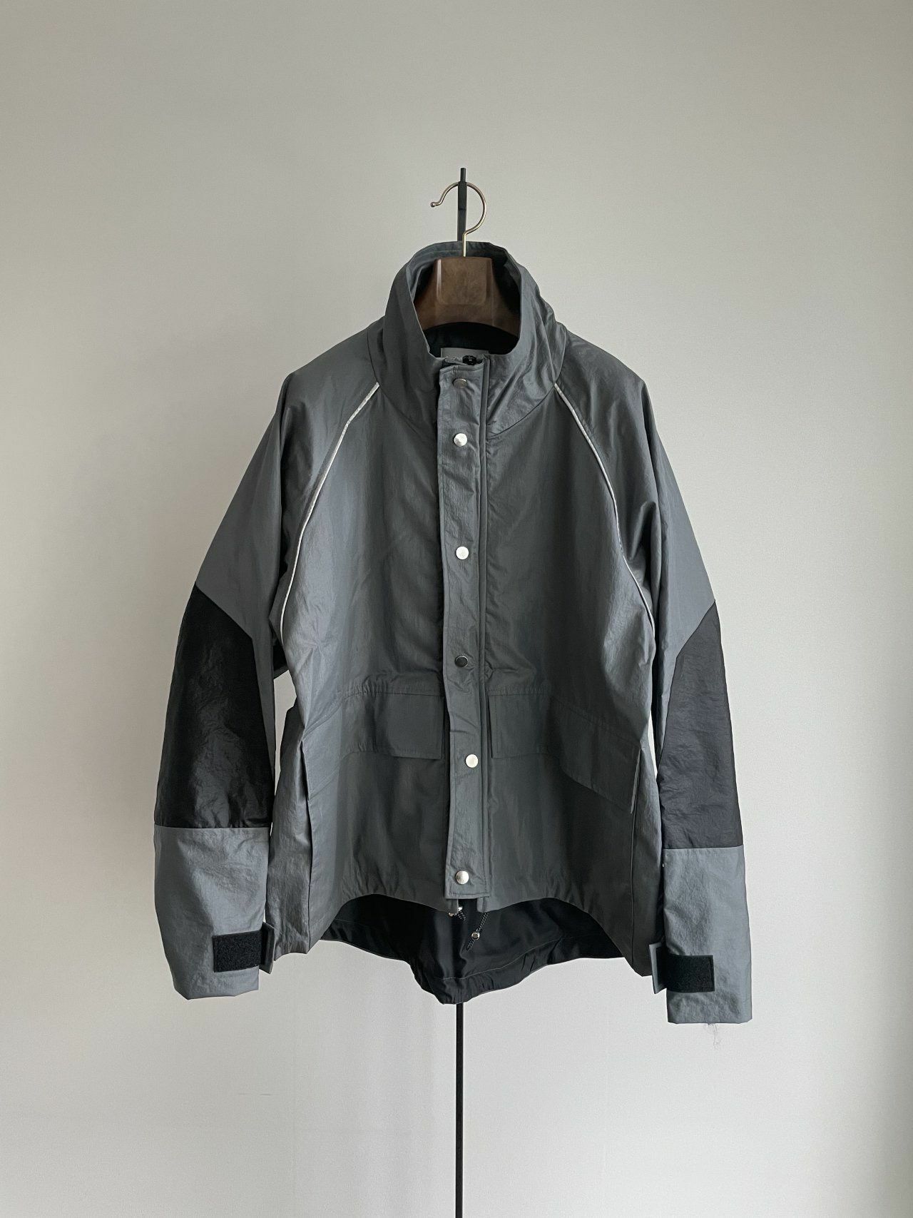 拼色企領外套 MALENKII-063JK