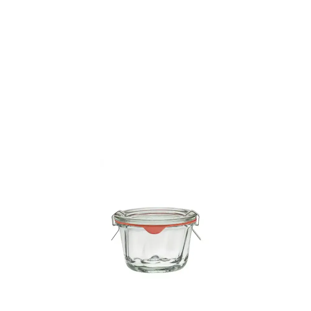 WECK 561 密封罐含密封圈與扣夾 Ring Cake Shape 165ml (M)