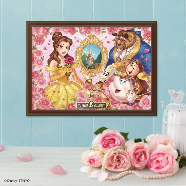美女與野獸-玫瑰的記憶 (照片裝飾拼圖)