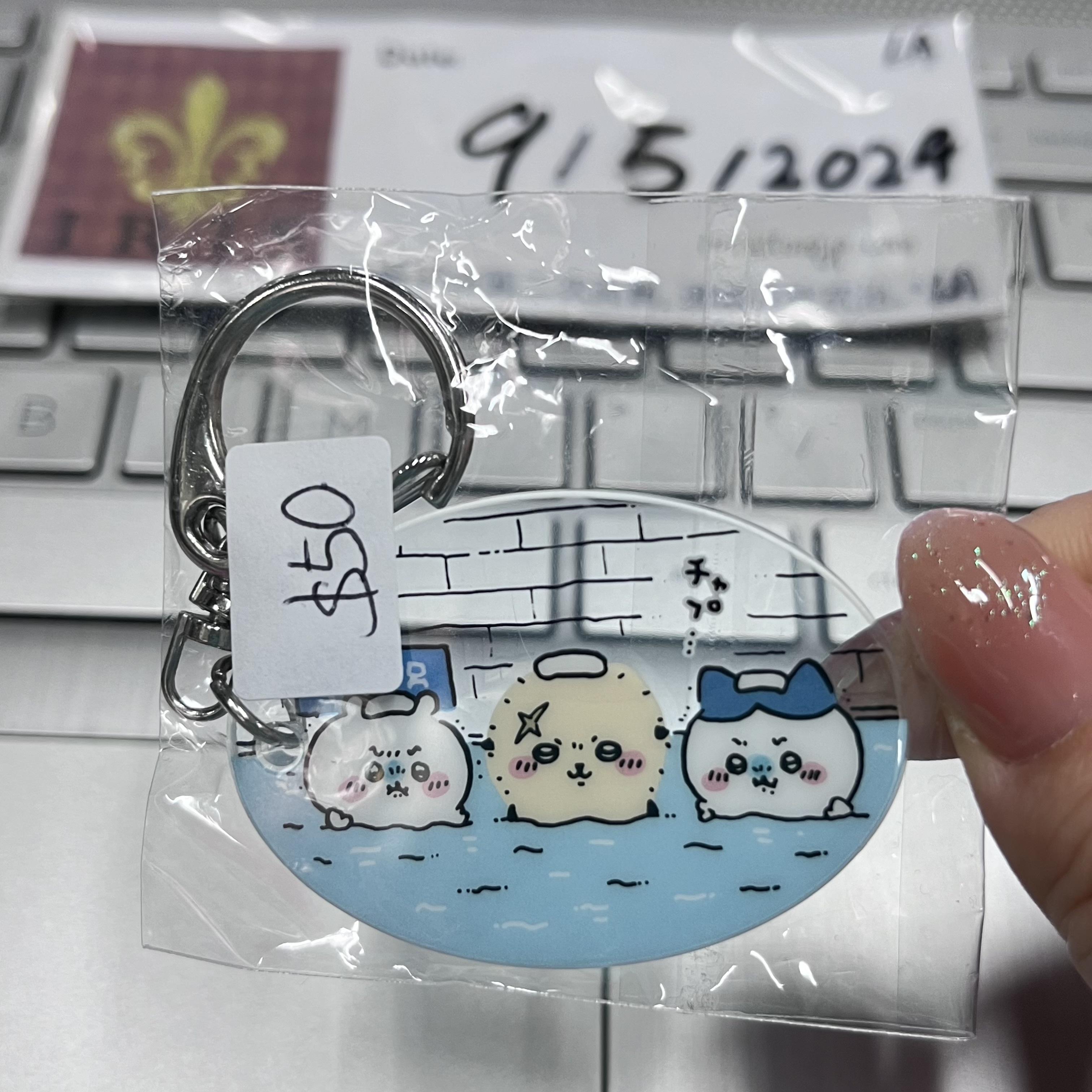 CHIIKAWA 三人 掛件 9/5