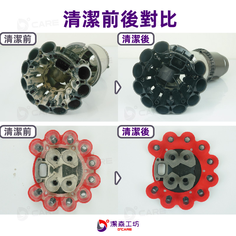 電商限定(深層清潔) Dyson 吸塵器 主機 氣旋 電動吸頭 拆光光大保養 深度洗淨
